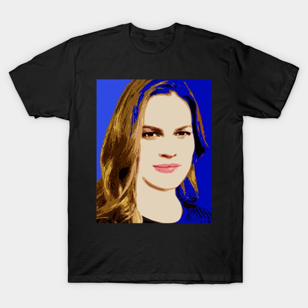 Hilary Swank T-Shirt by oryan80